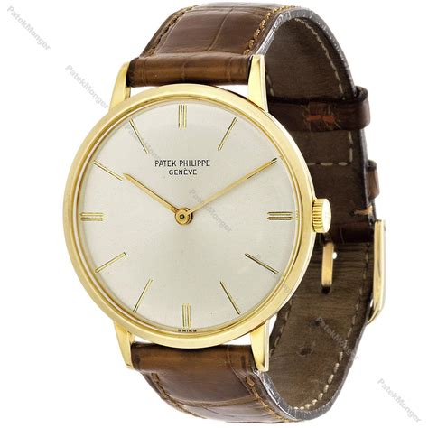 patek philippe geneve swiss 18k 750 g488|Patek Philippe geneve automatic watch.